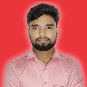 Copy Of Red White Neon Circle Instagram Profile Picture