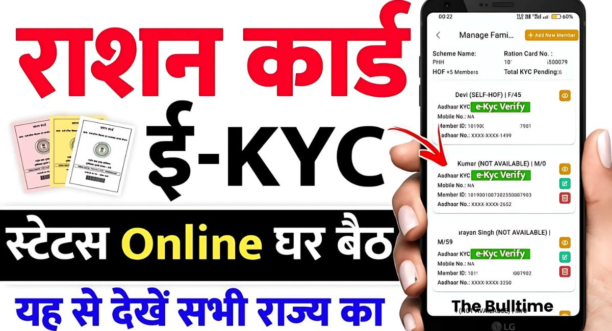 Ration Card e KYC Status 2024