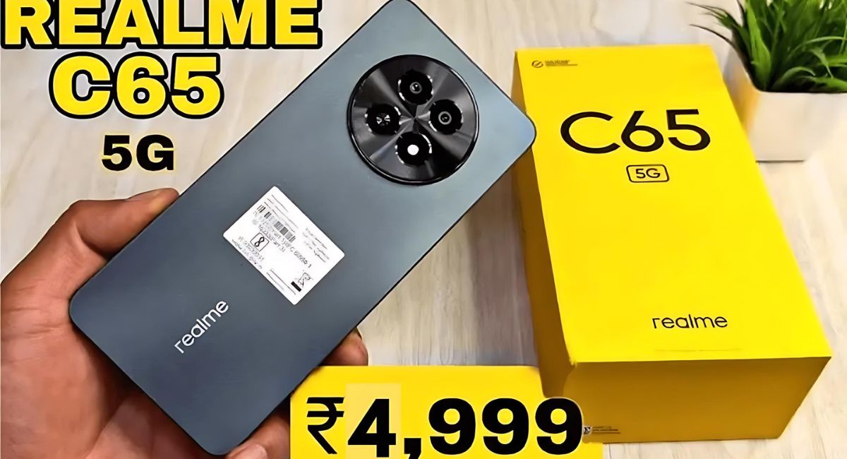 Realme C65 5G smartphone