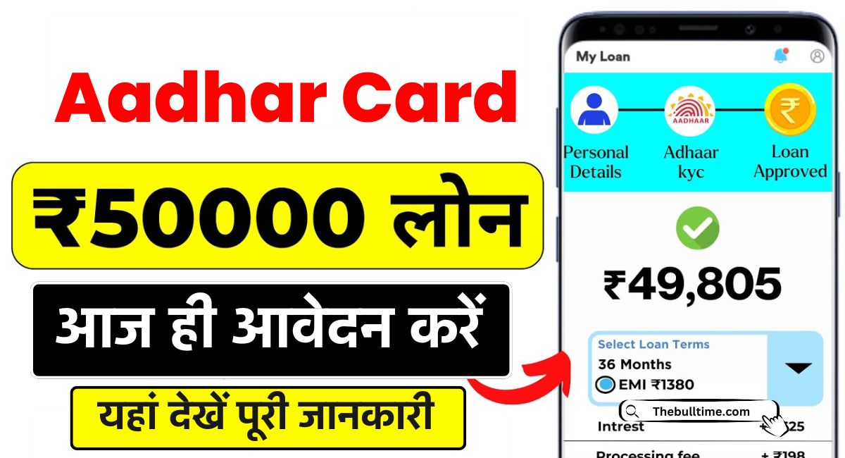 Aadhar Card Loan Apply