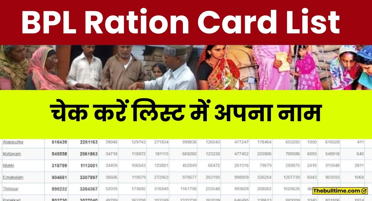 BPL Ration Card List 2025 जारी हुई BPL राशन कार्ड की नई लिस्ट, फटाफट चेक करें लिस्ट में अपना नाम