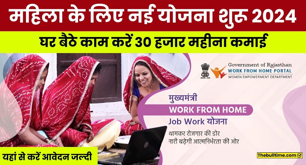 Mahila Work From Home Job Yojana