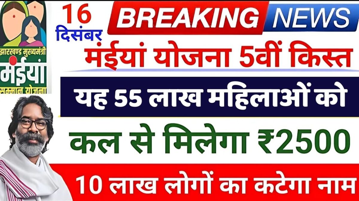 Maiya Samman Yojana 2500 Kab Aayega