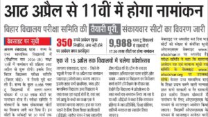 Bihar Board Inter Admission 2026