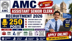 Amc Assistant Senior Clerk Recruitment 2026