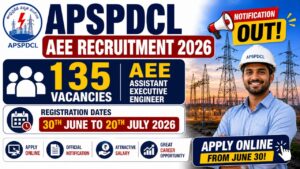 Apspdcl Aee Recruitment 2026