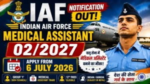 Airforce Agniveer Vayu Intake 022027 Notification Out