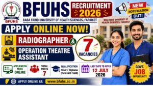 Bfuhs Recruitment 2026