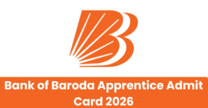 BOB Apprentice Admit Card 2026 Out