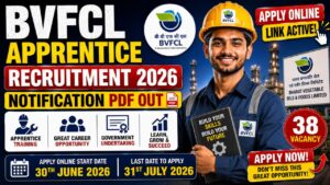 Bvfcl Apprentice Recruitment 2026