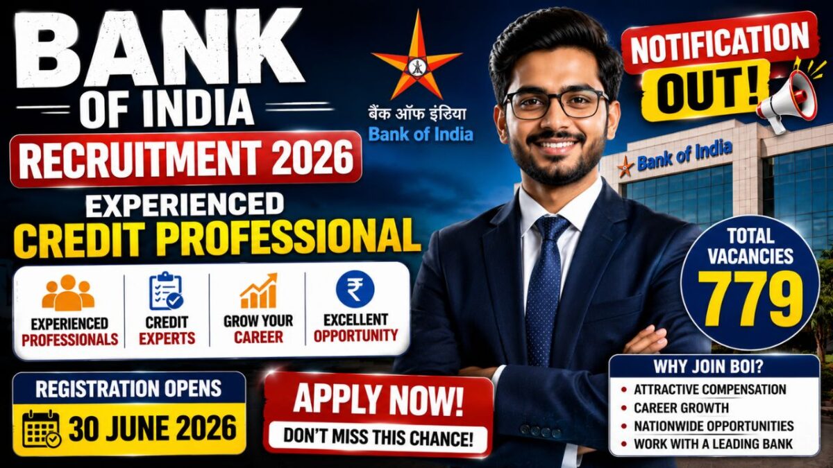 Bank Of India Notification 2026
