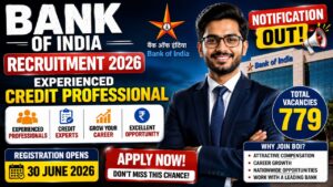 Bank Of India Notification 2026