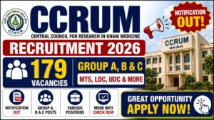 Ccrum Recruitment 2026