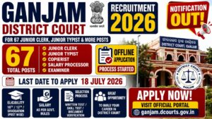 Ganjam District Court Recruitment 2026