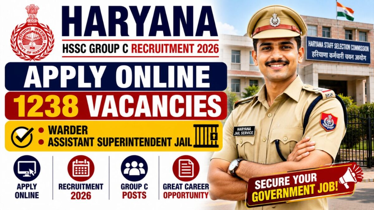 Haryana HSSC Group C Recruitment 2026