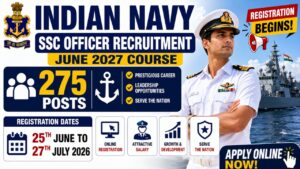 Indian Navy Ssc Officer Recruitment 2026 