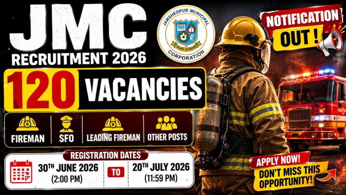Jmc Recruitment 2026