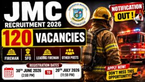 Jmc Recruitment 2026