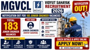 MGVCL Vidyut Sahayak Recruitment 2026