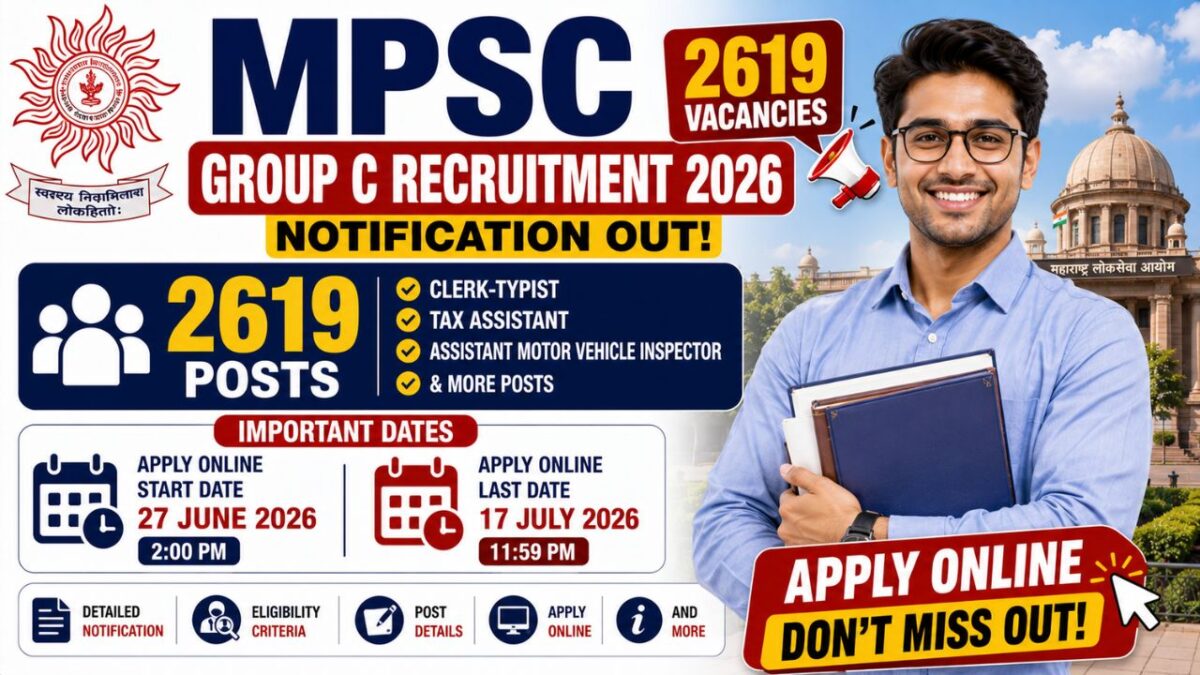 Mpsc Group C Recruitment 2026