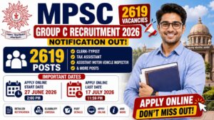 Mpsc Group C Recruitment 2026