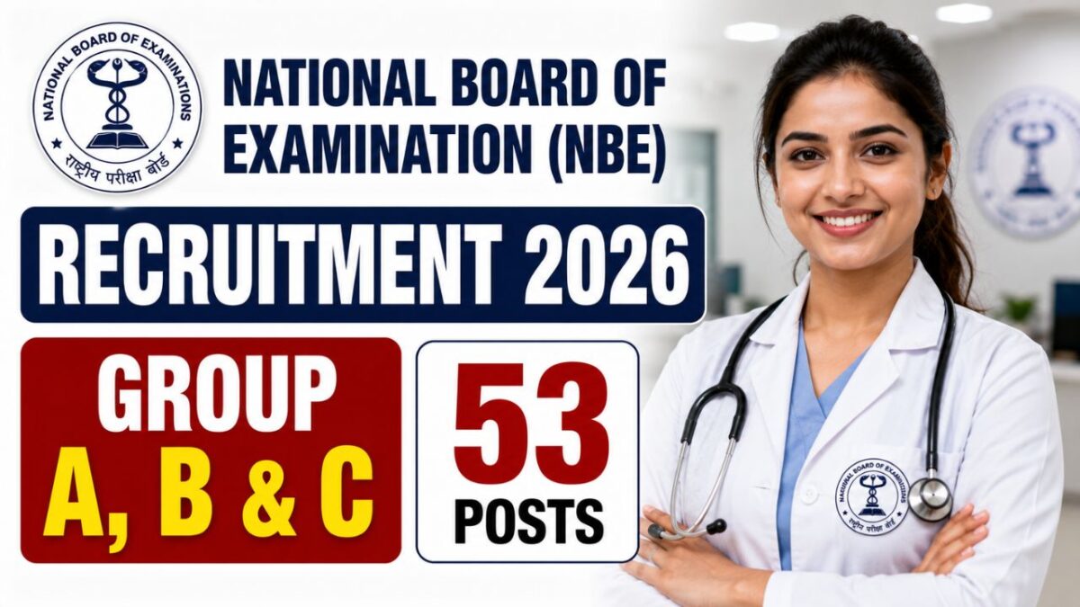 NBEMS Recruitment 2026