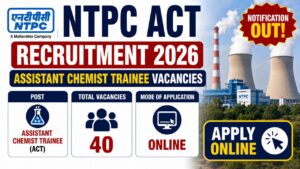 Ntpc Act Recruitment 2026