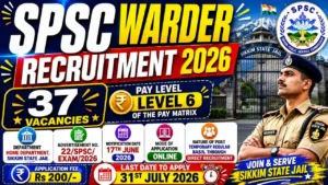 SPSC Warder Recruitment 2026