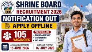 Shrine Board Recruitment 2026