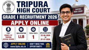 Tripura High Court Grade I Recruitment 2026