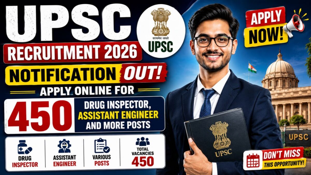 Upsc Recruitment 2026