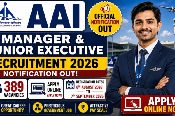 Aai Manager &Amp; Junior Executive Recruitment 2026