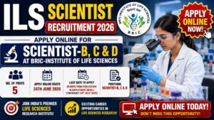Bric Ils Scientist Recruitment 2026
