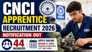 Cnci Apprentice Recruitment 2026