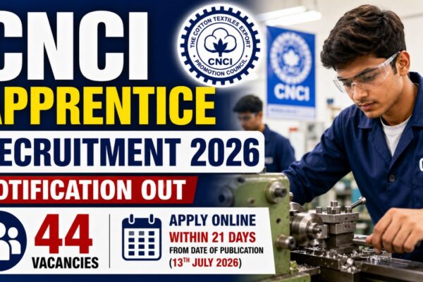 Cnci Apprentice Recruitment 2026