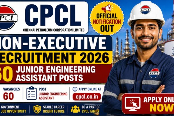 Cpcl Non-Executive Recruitment 2026