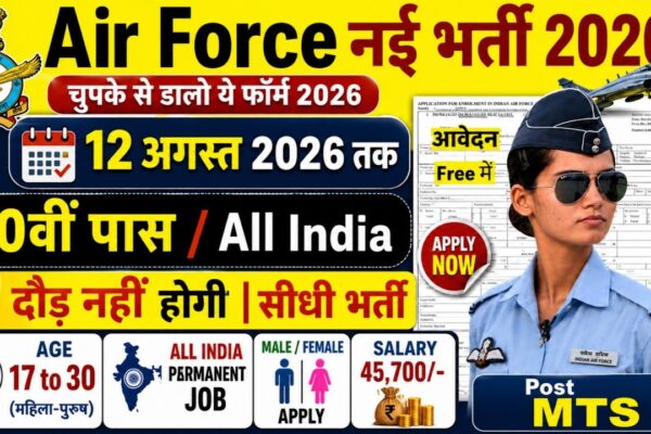 Indian Air Force Mts Recruitment