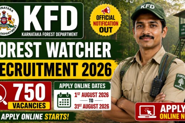 Kfd Forest Watcher Recruitment 2026