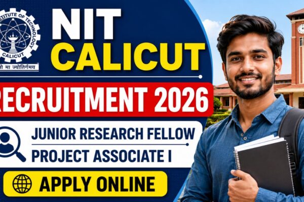 Nit Calicut Recruitment 2026