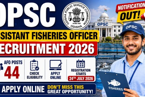 Opsc Assistant Fisheries Officer Recruitment 2026