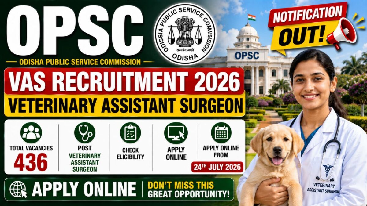 Opsc Vas Recruitment 2026