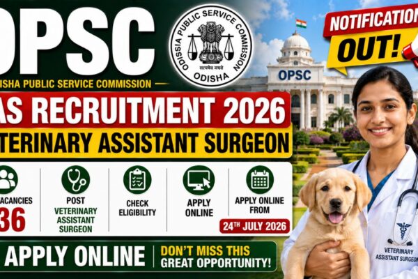 Opsc Vas Recruitment 2026