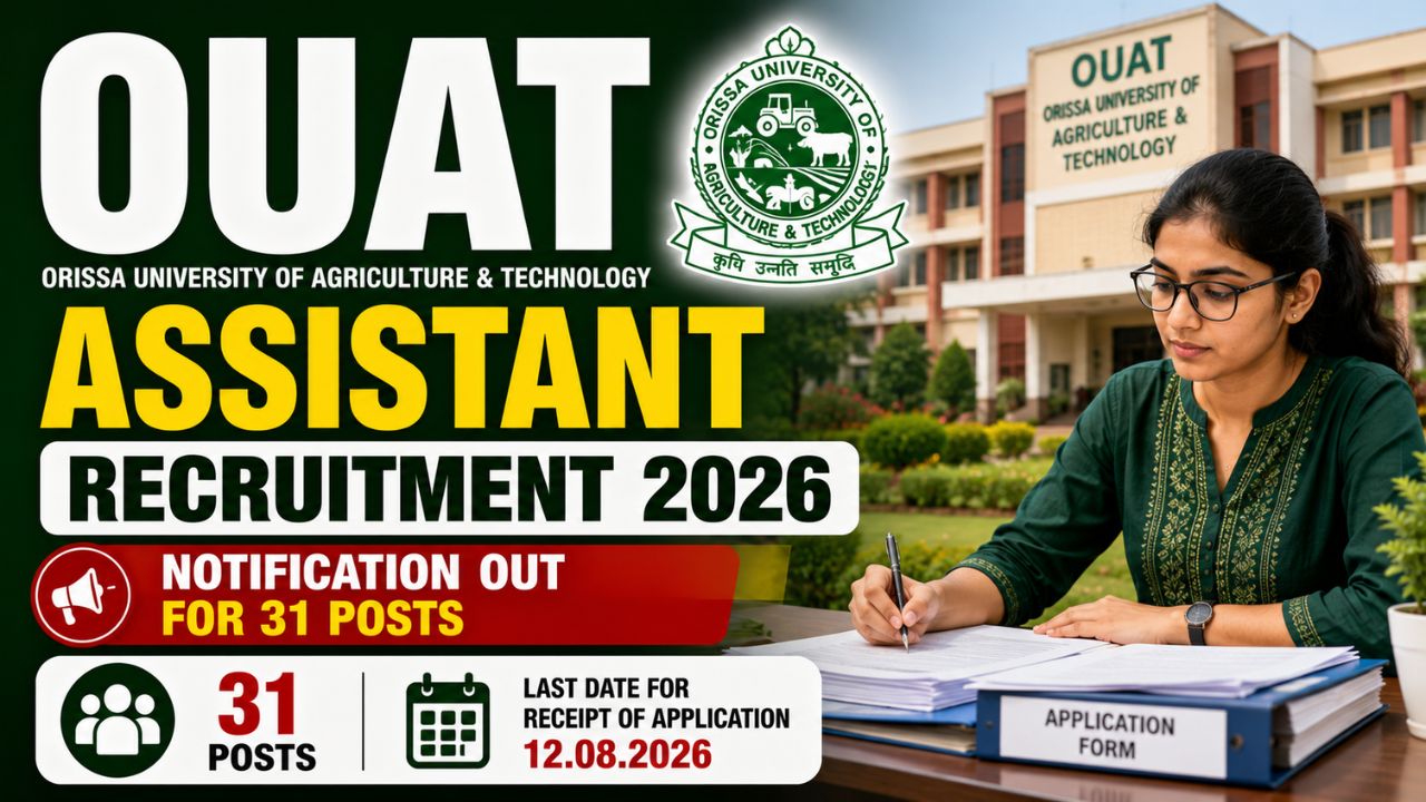 Ouat Assistant Recruitment 2026