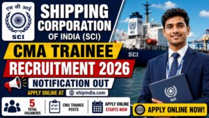 Sci Cma Trainee Recruitment 2026