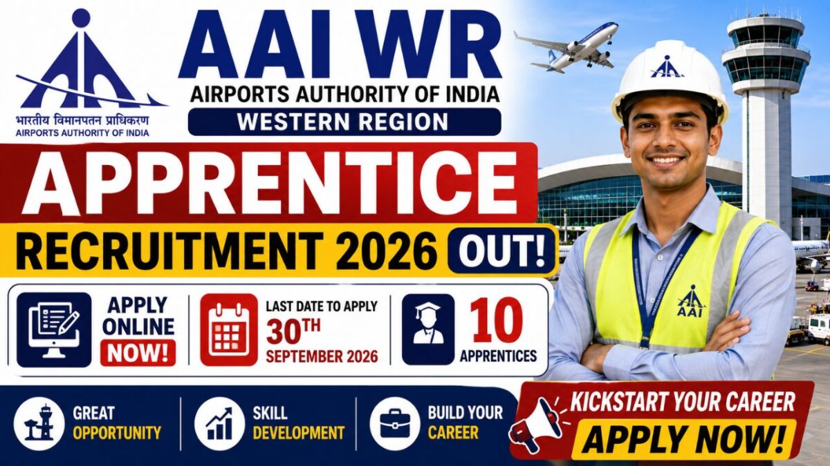 Aai Wr Apprentice Recruitment 2026