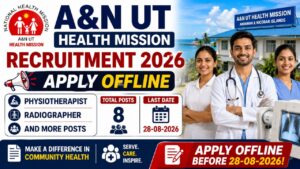 A&Amp;N Ut Health Mission Recruitment 2026, Apply Offline For Renal Technician, Physiotherapist And Radiographer Posts