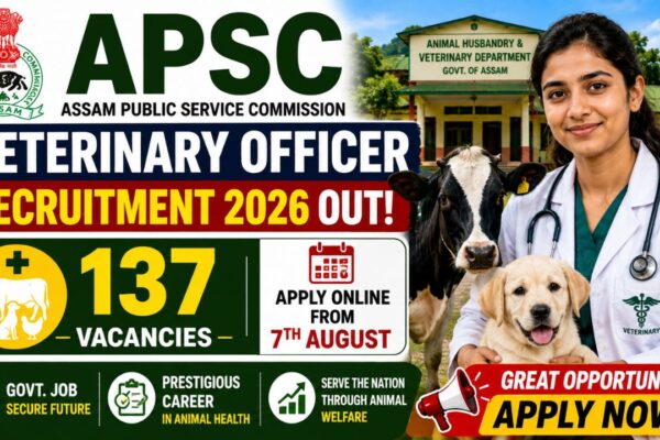Apsc Veterinary Officer Recruitment 2026