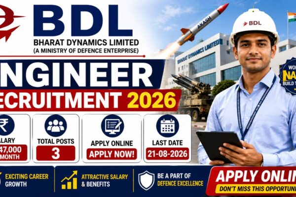 Bdl Engineer Recruitment 2026