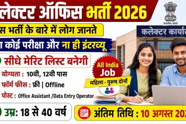 Collector Office Recruitment