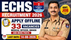Echs Recruitment 2026 – Apply Offline For 33 Medical Officer, Driver And More Posts